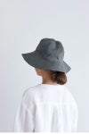 fog linen work フォグリネンワークCREE LINEN HAT ACIER クリー リネンハット アシェ LWE144-93 -2