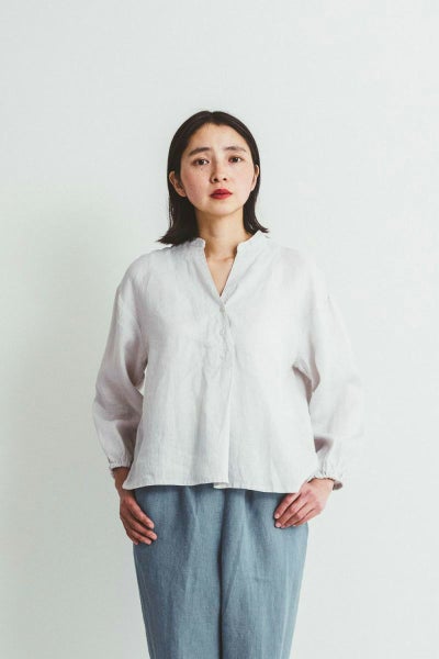 fog linen work フォグリネンワークTUMU TOP ALBATRE ツム　トップ　アルバートル LWA521-2697