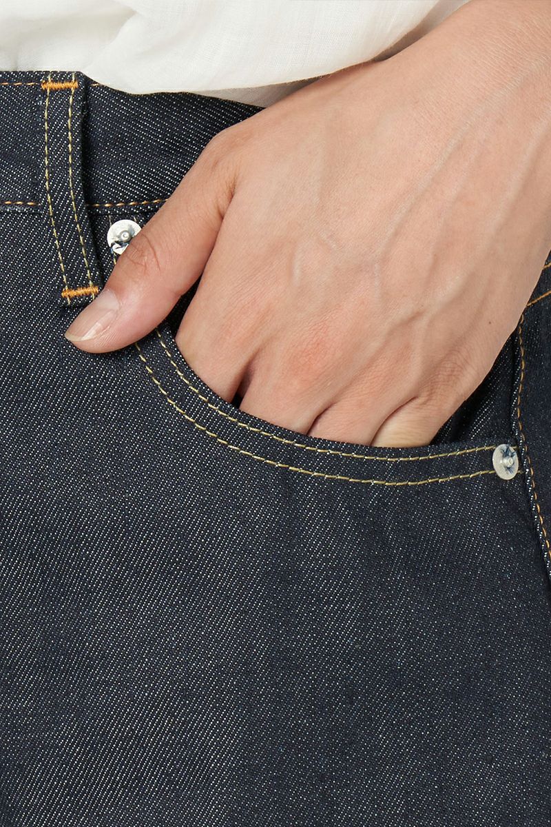 woadblue(ウォードブルー)＜ファッションエディター坪田あさみさんコラボ＞RIGID HIGHRISE（BLUE）ハイライズストレート　WB23310 -4