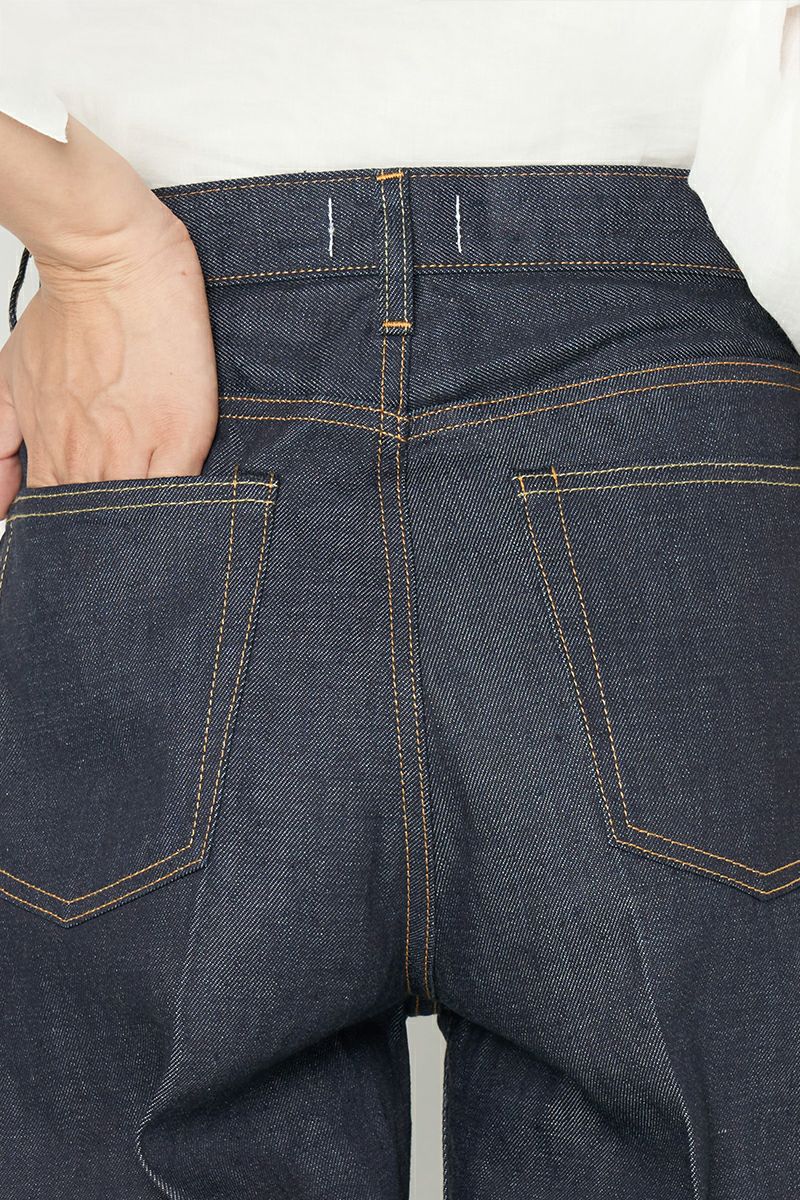 woadblue(ウォードブルー)＜ファッションエディター坪田あさみさんコラボ＞RIGID HIGHRISE（BLUE）ハイライズストレート　WB23310 -5