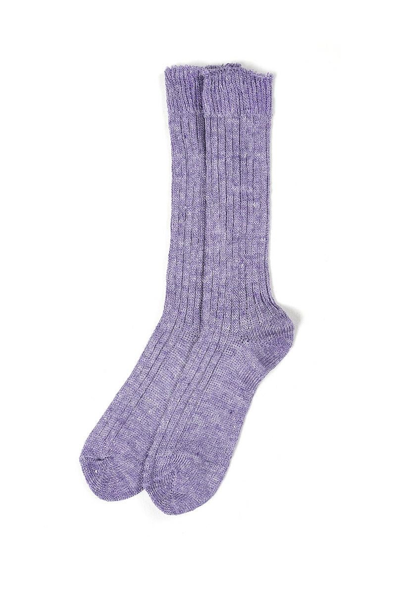 Hummingbird(ハミングバード)リネンゆるハイソックス M 684128 -12