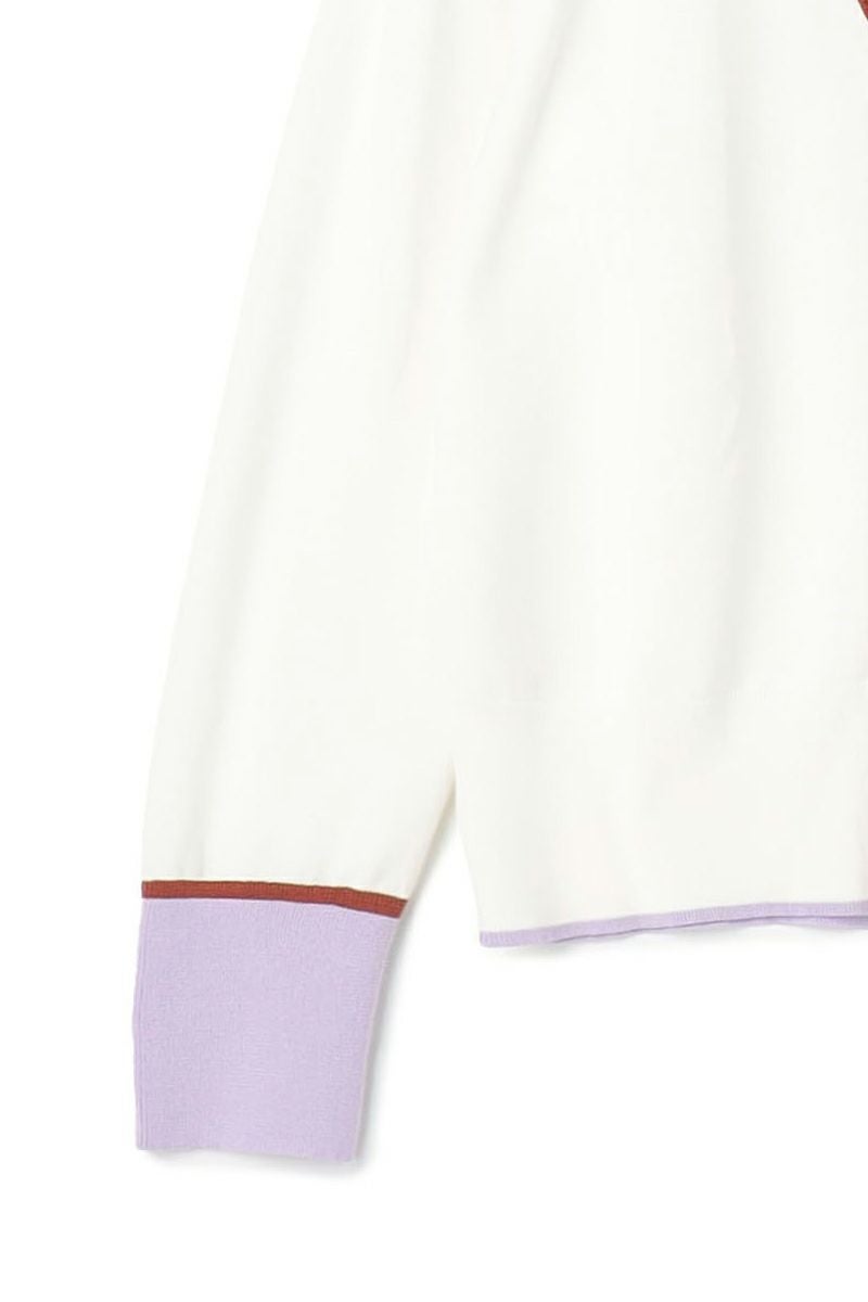 MACPHEE(マカフィー)ドライコットン Vネックカーディガン 12-02-32-02201 -8