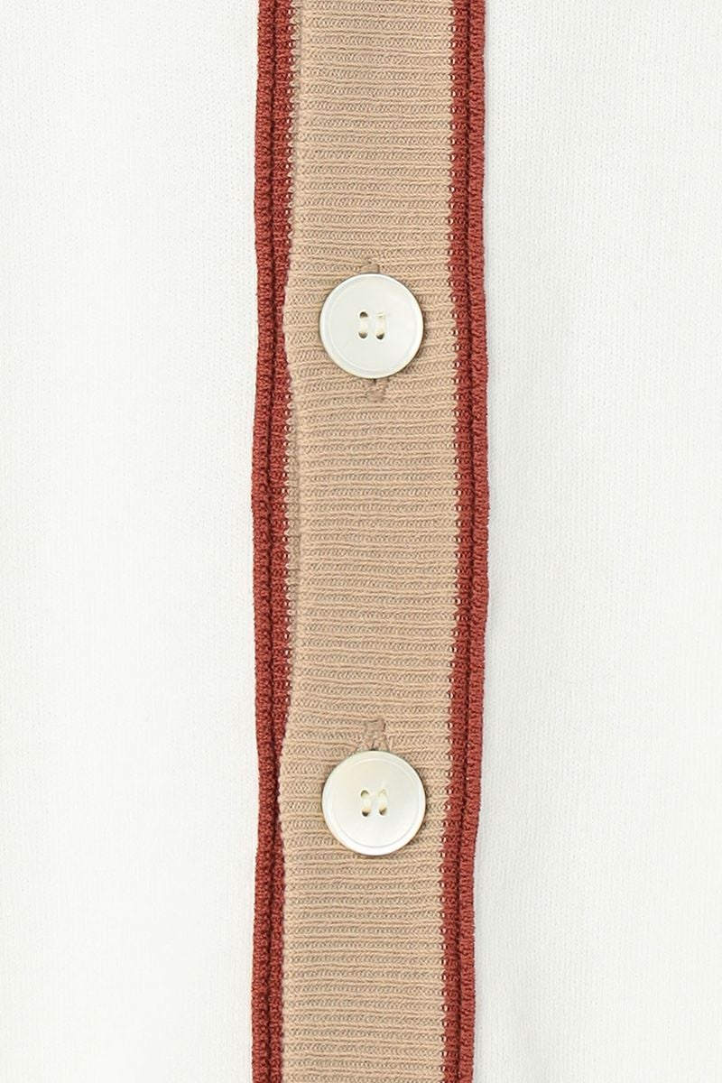 MACPHEE(マカフィー)ドライコットン Vネックカーディガン 12-02-32-02201 -9