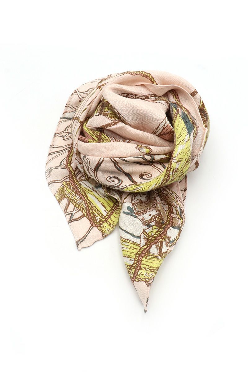 manipuri(マニプリ)＜リネンミックスストール120＞バルーンスカイ 0131333003 -1