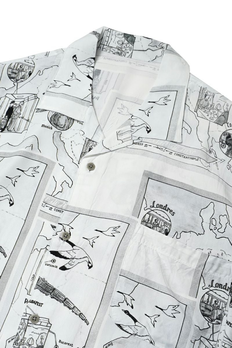 Porter Classic(ポータークラシック)ALOHA SHIRT TRAIN 「オリエント急行」 アロハシャツトレイン「オリエント急行」 PC-024-2165 -2