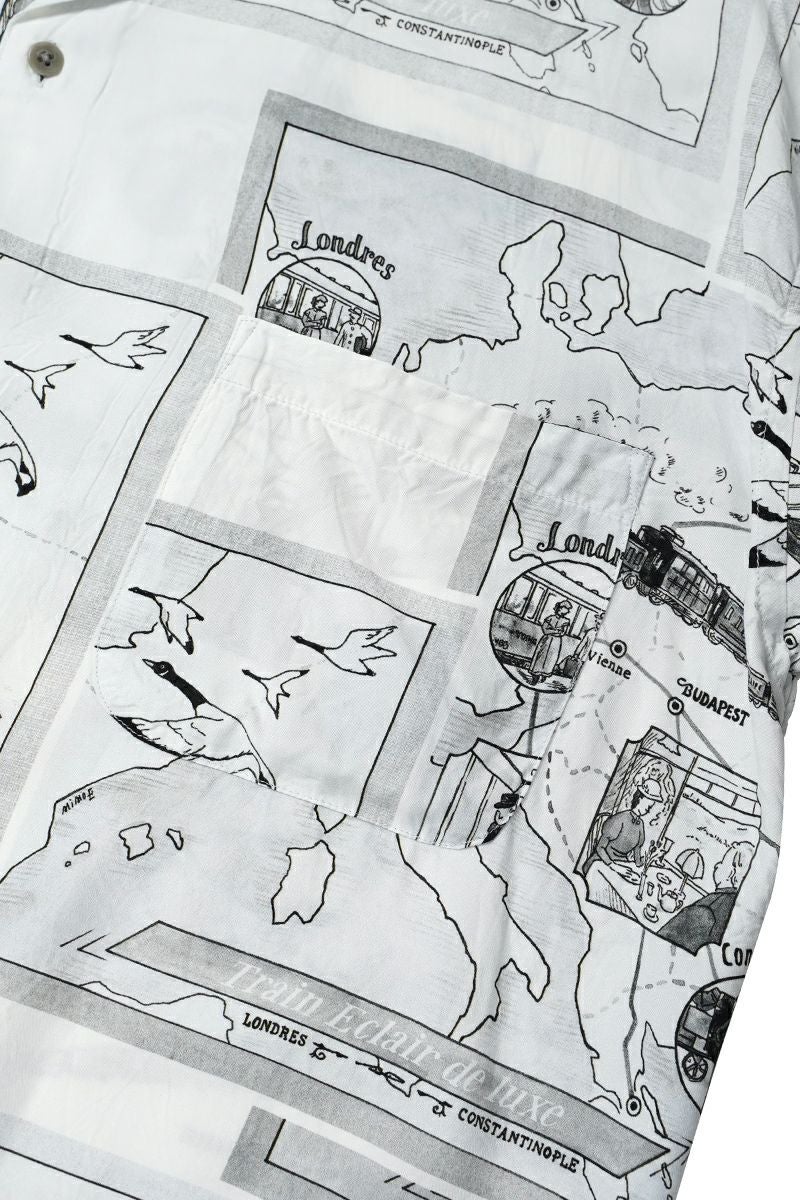 Porter Classic(ポータークラシック)ALOHA SHIRT TRAIN 「オリエント急行」 アロハシャツトレイン「オリエント急行」 PC-024-2165 -3