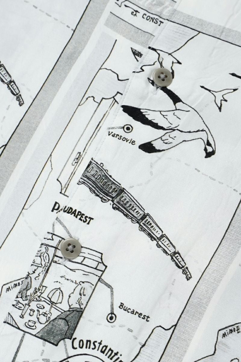 Porter Classic(ポータークラシック)ALOHA SHIRT TRAIN 「オリエント急行」 アロハシャツトレイン「オリエント急行」 PC-024-2165 -4