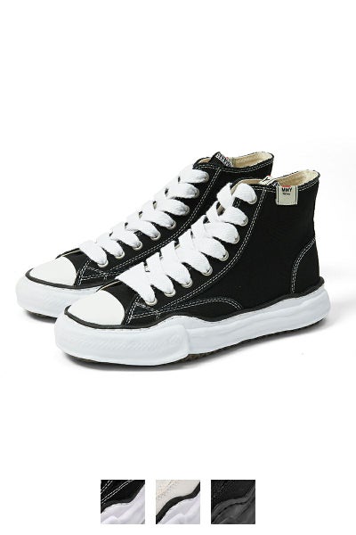 Maison MIHARA YASUHIRO(メゾン ミハラヤスヒロ)PETERSON OG Sole Canvas High-top Sneaker ピーターソンオリジナルソール キャンバス ハイカットスニーカー A01FW701