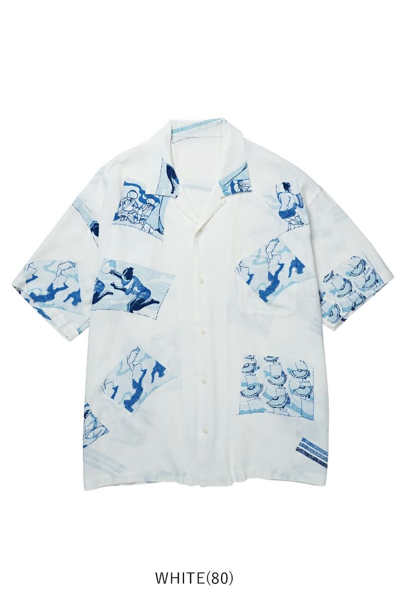 Porter Classic(ポータークラシック)ALOHA SHIRT 阿波踊り (with TENUGUI & UCHIWA) PC-024-2166 -12