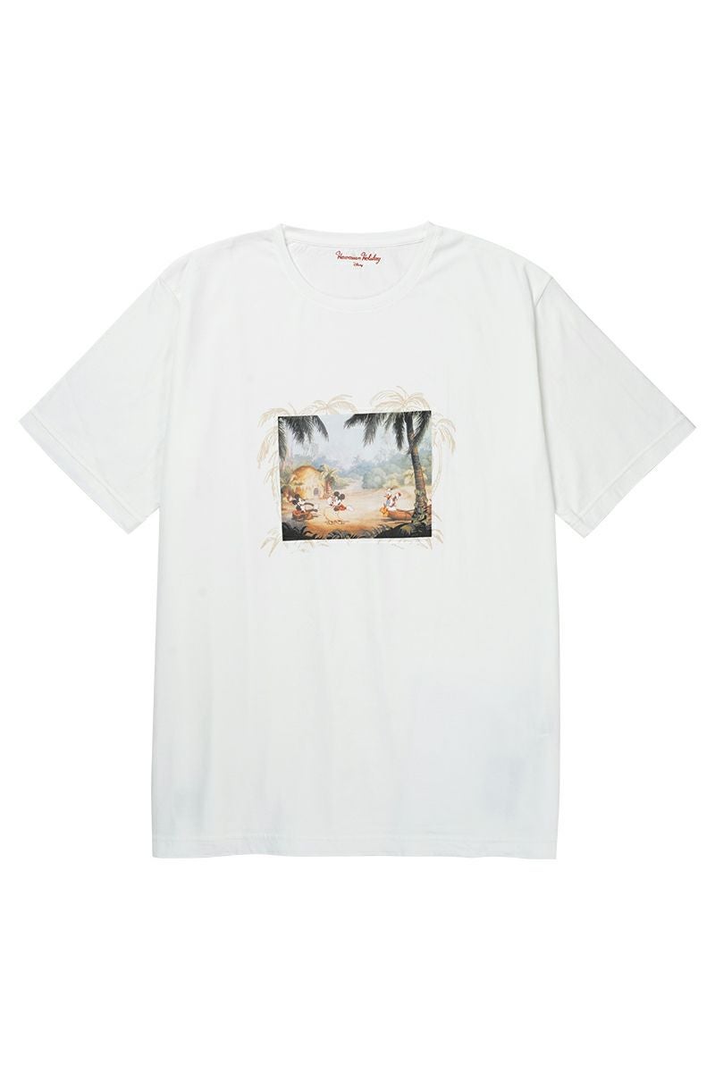 Porter Classic(ポータークラシック)DISNEY HAWAIIAN HOLIDAY PORTER CLASSIC HAWAI’I ALOHA COLLECTION T-SHIRT PALM TREE ディズニーハワイアンホリデイ ポータークラシックハワイアロハコレクション Tシャツ パームツリー ヤシの木 DP-006-2175 -9