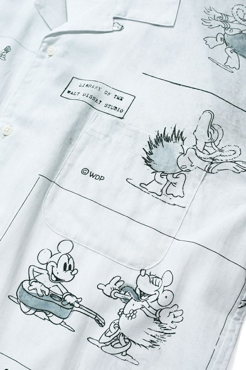 Porter Classic(ポータークラシック)DISNEY HAWAIIAN HOLIDAY PORTER CLASSIC HAWAI’I ALOHA COLLECTION ALOHA SHIRT ディズニーハワイアンホリデイ ポータークラシックハワイアロハコレクション アロハシャツ DP-024-2167 -5