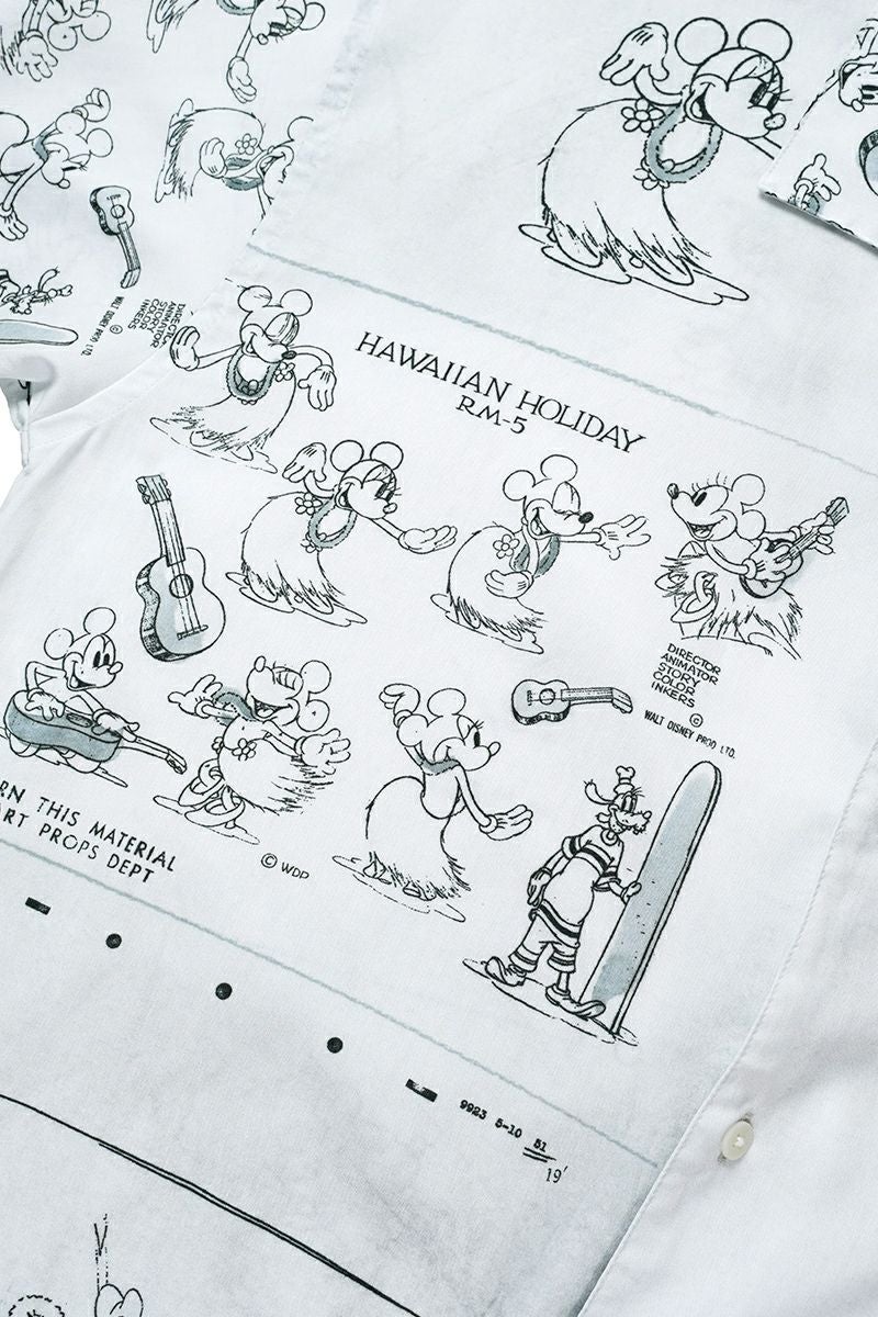 Porter Classic(ポータークラシック)DISNEY HAWAIIAN HOLIDAY PORTER CLASSIC HAWAI’I ALOHA COLLECTION ALOHA SHIRT ディズニーハワイアンホリデイ ポータークラシックハワイアロハコレクション アロハシャツ DP-024-2167 -10