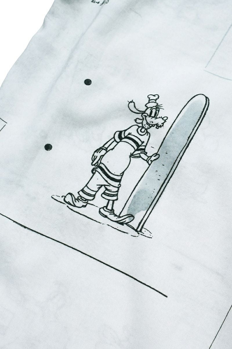 Porter Classic(ポータークラシック)DISNEY HAWAIIAN HOLIDAY PORTER CLASSIC HAWAI’I ALOHA COLLECTION ALOHA SHIRT ディズニーハワイアンホリデイ ポータークラシックハワイアロハコレクション アロハシャツ DP-024-2167 -12