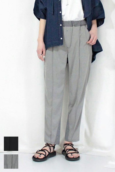 ANTGAUGE(アントゲージ)リネンライクジャージー テーパード イージージョガーパンツ C2106