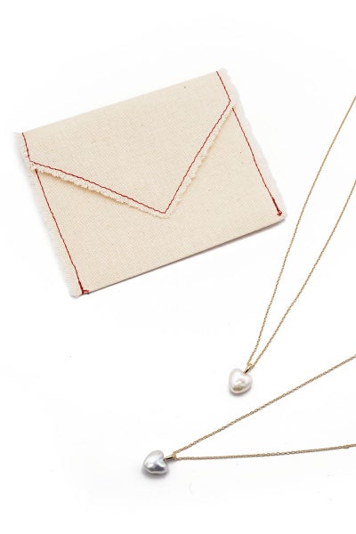 Porter Classic(ポータークラシック)NATURAL HEART PEARL GOLD NECKLACE ナチュラルハートパールゴールドネックレス PC-013-2290