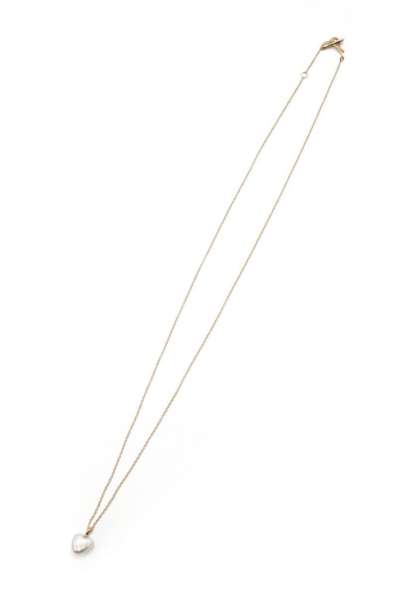 Porter Classic(ポータークラシック)NATURAL HEART PEARL GOLD NECKLACE ナチュラルハートパールゴールドネックレス PC-013-2290 -1