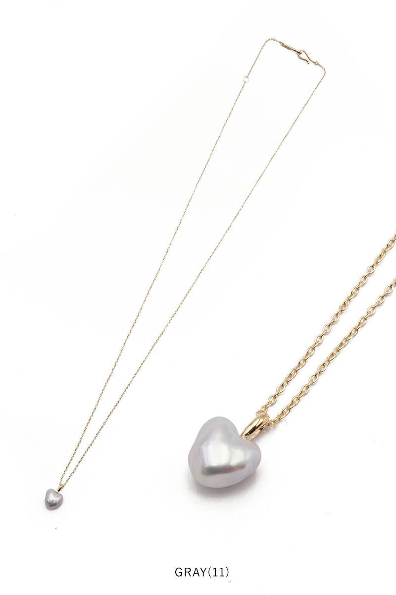 Porter Classic(ポータークラシック)NATURAL HEART PEARL GOLD NECKLACE ナチュラルハートパールゴールドネックレス PC-013-2290 -6