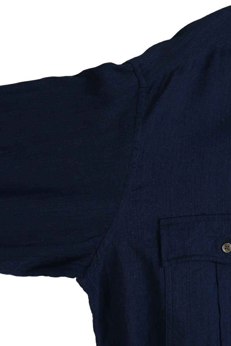 Porter Classic(ポータークラシック)ROLL UP VINTAGE GAUZE SHIRT ロールアップヴィンテージガーゼシャツ PC-016-2210 -6