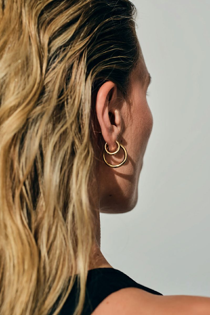 TOMWOOD(トムウッド)Classic Hoops Medium Gold 100192 -3