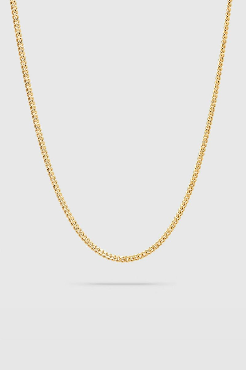 TOMWOOD(トムウッド)Curb Chain M Gold N13029CCM01S925-9K