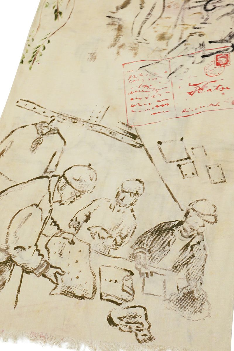 Porter Classic(ポータークラシック)SKETCH STOLE スケッチストール PC-011-2488 -1