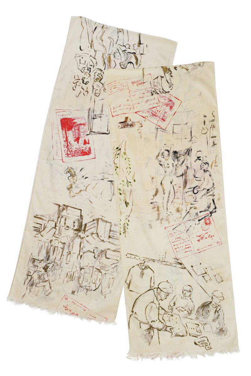 Porter Classic(ポータークラシック)SKETCH STOLE スケッチストール PC-011-2488 -3