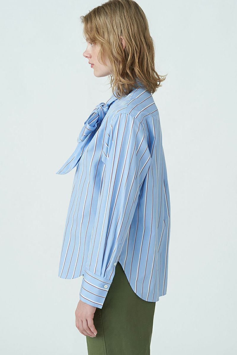 MACPHEE(マカフィー)ファインブロード ボウタイブラウス 12013401203 -6