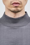 Graphpaper(グラフペーパー)L/S Mock Neck Tee GU233-70109B -1