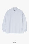 Graphpaper(グラフペーパー)L/S Mock Neck Tee GU233-70109B -8