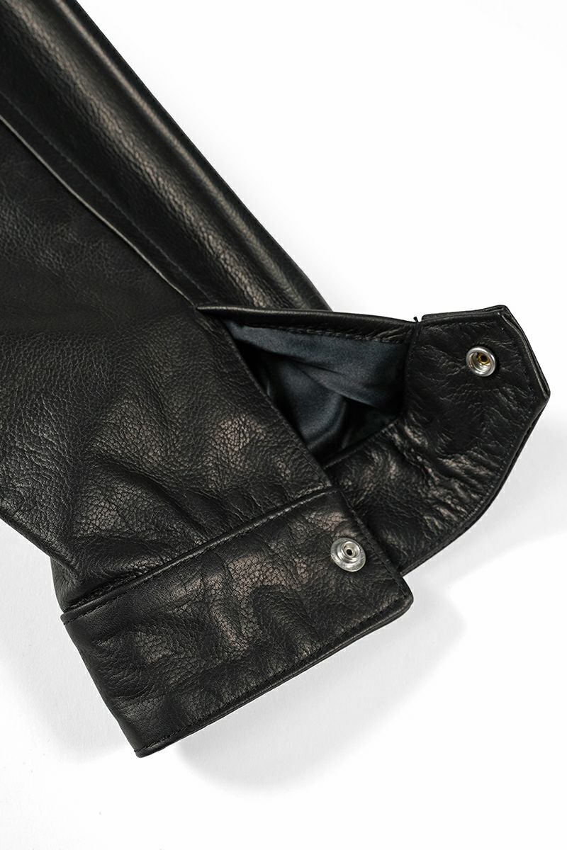 Porter Classic(ポータークラシック)シングルライダースジャケット W/ラブ&ピース シルバー PC SINGLE RIDERS JACKET W/LOVE&PIECE SILVER PC-017-2413 -16