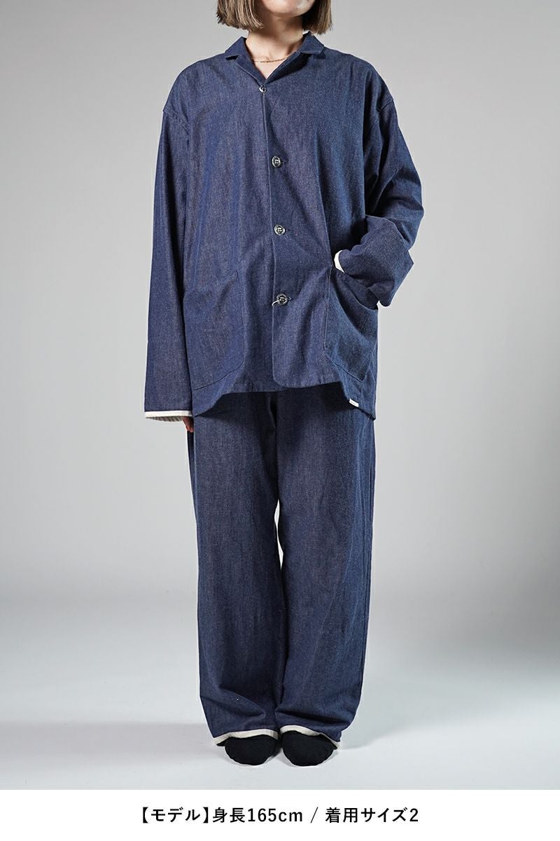 NOWHAW(ノウハウ)day pajama #denim デイ パジャマ デニム P-S555-H -25
