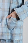 NOWHAW(ノウハウ)day pajama / #cotton_twill_check デイ パジャマ コットンツイルチェック P-S491-H -3