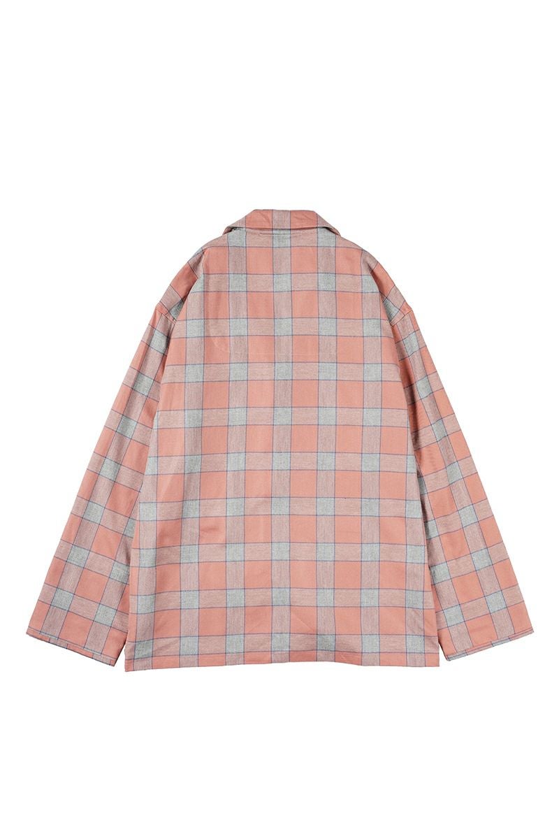 NOWHAW(ノウハウ)day pajama / #cotton_twill_check デイ パジャマ コットンツイルチェック P-S491-H -13