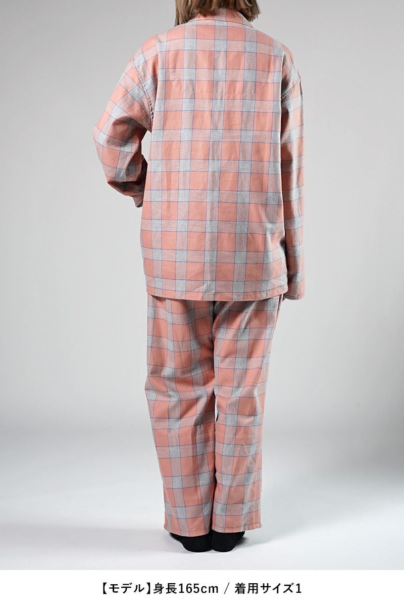 NOWHAW(ノウハウ)day pajama / #cotton_twill_check デイ パジャマ コットンツイルチェック P-S491-H -28