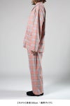 NOWHAW(ノウハウ)day pajama / #cotton_twill_check デイ パジャマ コットンツイルチェック P-S491-H -30