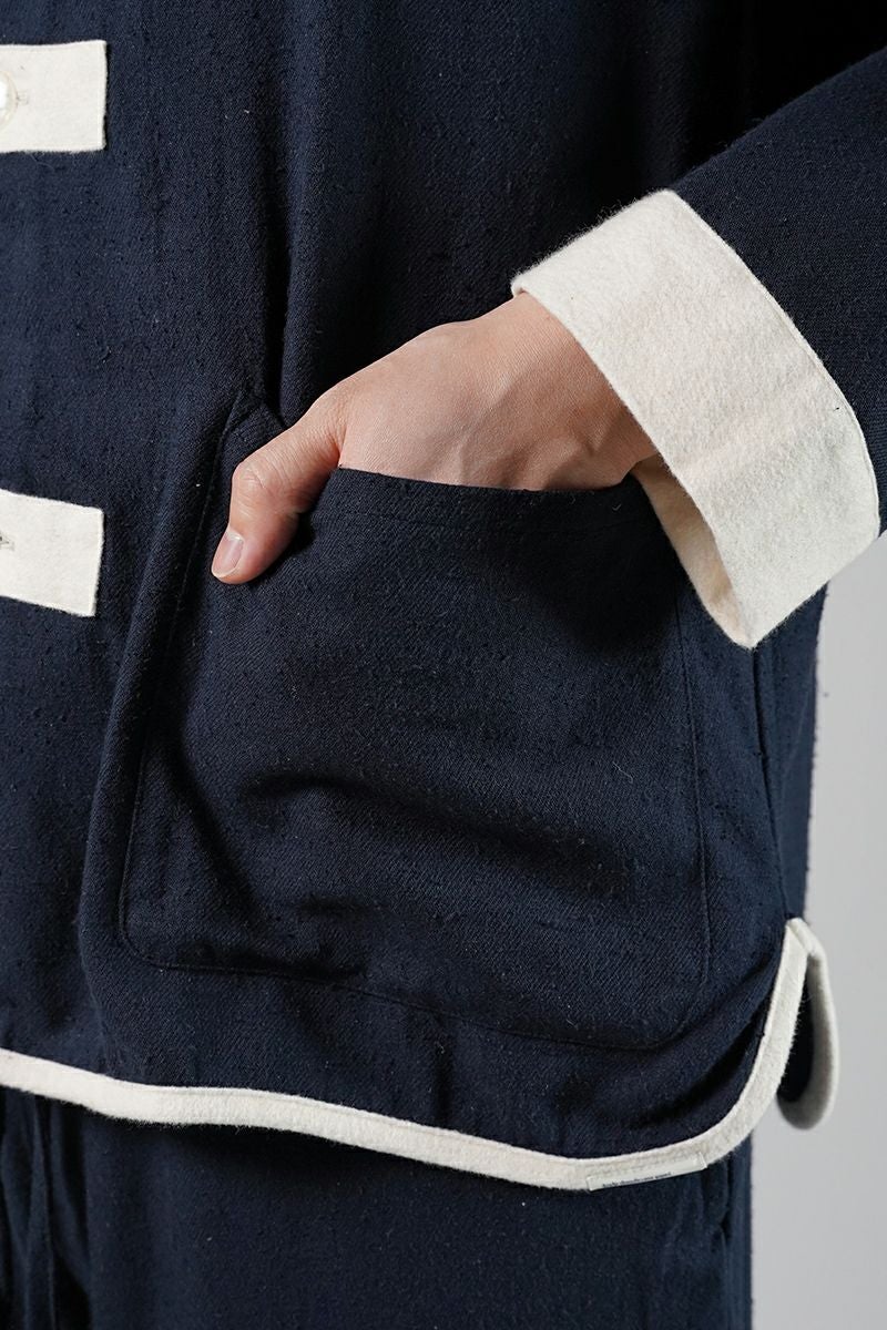 NOWHAW(ノウハウ)kung-fu pajama #cotton_silk_nep クンフー パジャマ コットンシルクネップビエラ P-S499-H -3