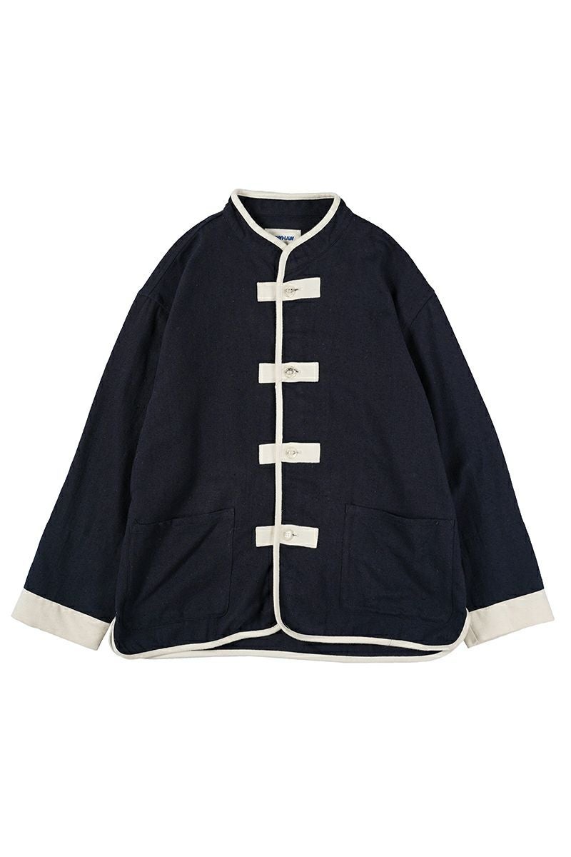 NOWHAW(ノウハウ)kung-fu pajama #cotton_silk_nep クンフー パジャマ コットンシルクネップビエラ P-S499-H -12