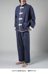 NOWHAW(ノウハウ)kung-fu pajama #denim クンフーパジャマ デニム P-S509-H -7