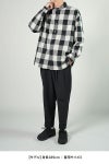 Porter Classic(ポータークラシック)ブロックチェックスタンドカラーシャツ BLOCK CHECK STAND COLLAR SHIRT PC-016-2474 -4
