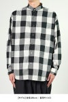 Porter Classic(ポータークラシック)ブロックチェックスタンドカラーシャツ BLOCK CHECK STAND COLLAR SHIRT PC-016-2474 -6