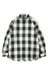 Porter Classic(ポータークラシック)ブロックチェックスタンドカラーシャツ BLOCK CHECK STAND COLLAR SHIRT PC-016-2474 -9