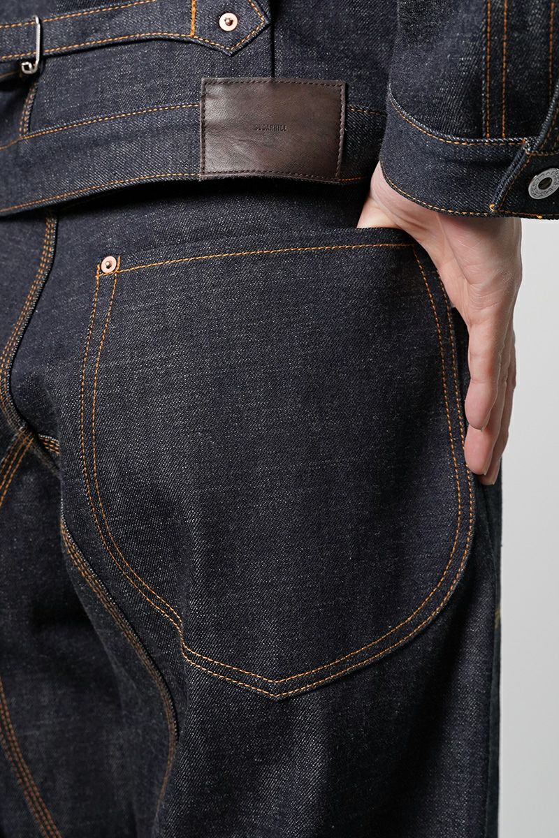 SUGARHILL(シュガーヒル)Classic Double Knee Denim Pants クラシックダブルニーデニムパンツ CLASS003 -2