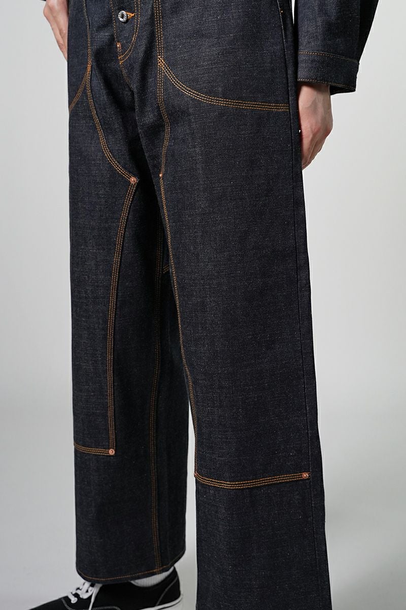 Classic Double Knee Denim Pants クラシックダブルニーデニムパンツ
