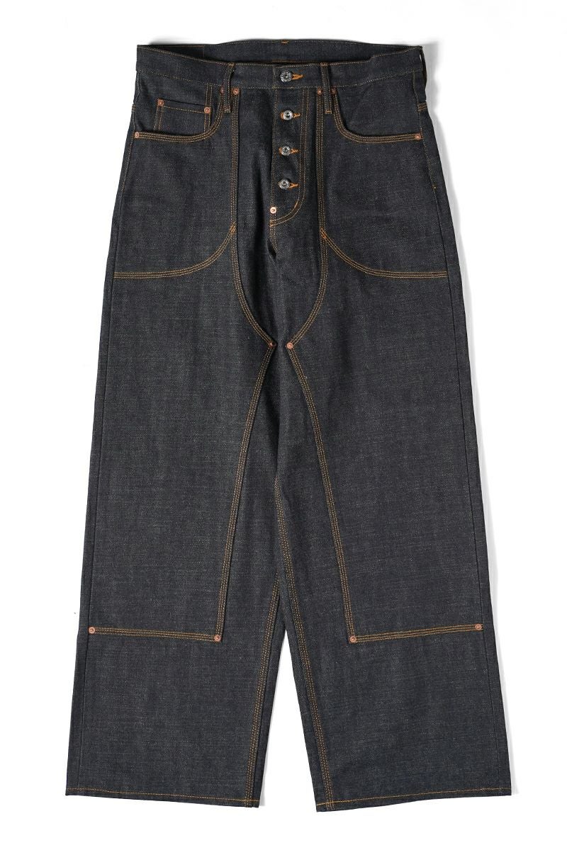 Classic Double Knee Denim Pants クラシックダブルニーデニムパンツ 