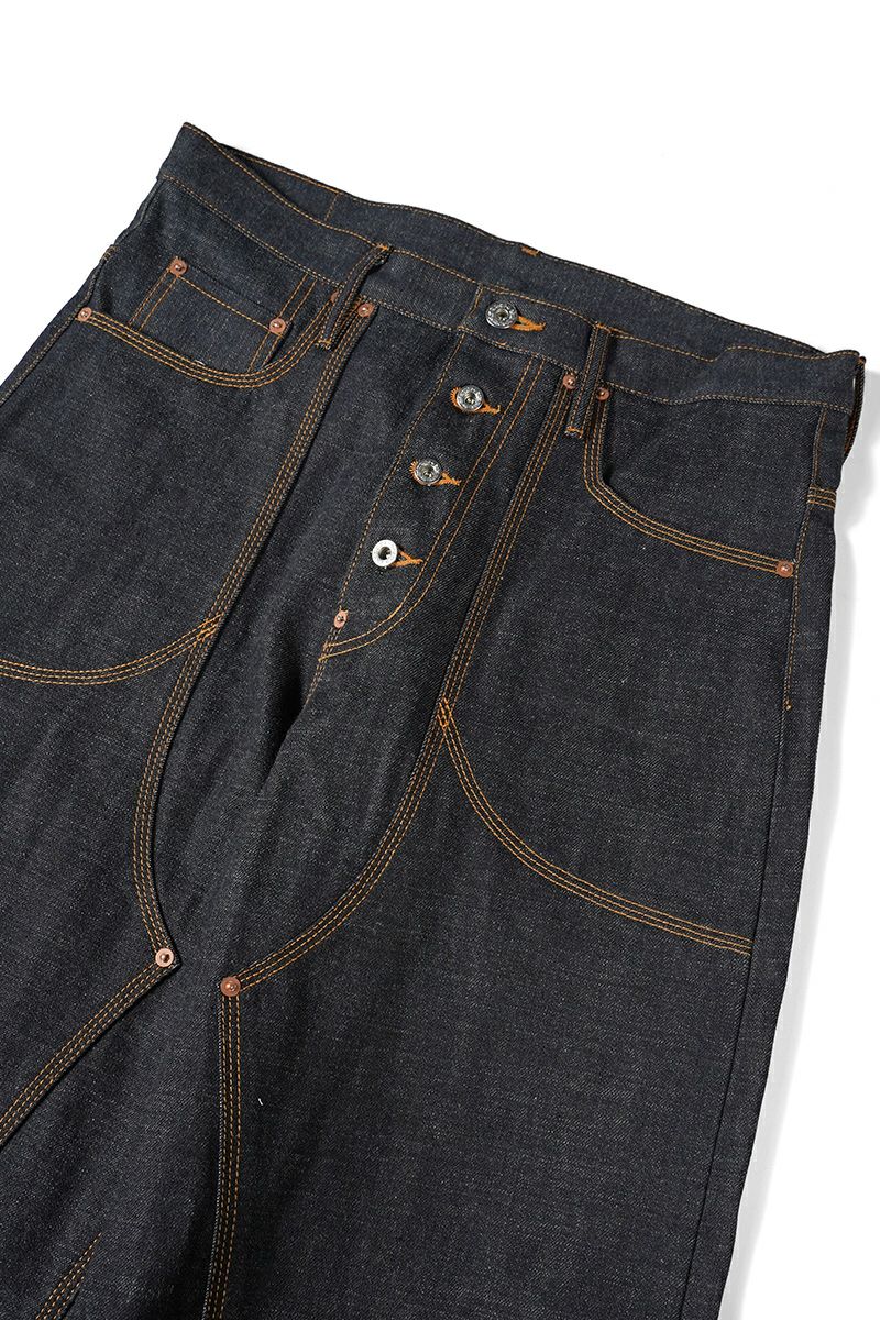 Classic Double Knee Denim Pants クラシックダブルニーデニムパンツ 