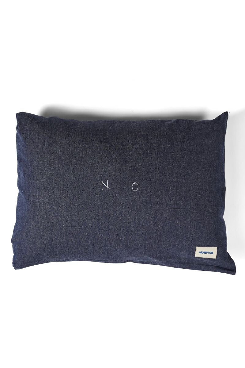 NOWHAW(ノウハウ)yes no pillow #denim P-09-Z -2