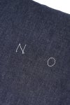 NOWHAW(ノウハウ)yes no pillow #denim P-09-Z -4