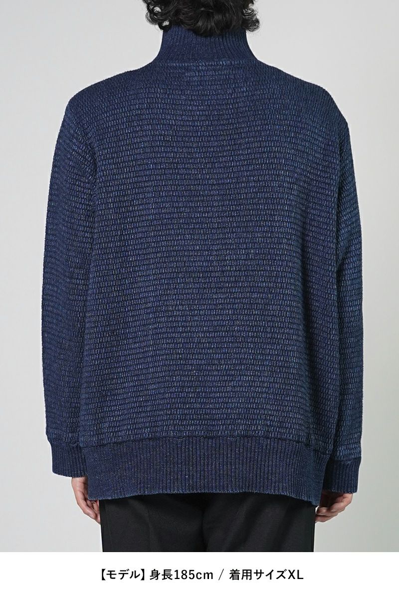 Porter Classic(ポータークラシック)BEATNIK KENDO KNIT HALF ZIP ビートニックケンドーニットハーフジップ　PC-030-2453 -9