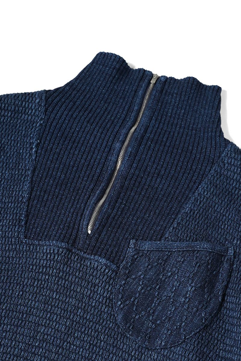 Porter Classic(ポータークラシック)BEATNIK KENDO KNIT HALF ZIP ビートニックケンドーニットハーフジップ　PC-030-2453 -12