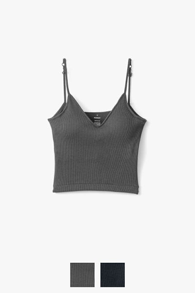 Graphpaper(グラフペーパー)American Sea Island Cotton Short Camisole アメリカンシーアイランドコットン ショートキャミソール GL241-70125B